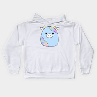 Caedia moo squish stuffed animal cute Kids Hoodie